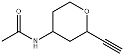 N-(2-Ethynyltetrahydro-2H-pyran-4-yl)acetaMide Struktur