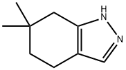 6,6-DiMethyl-4,5,6,7-tetrahydro-1H-indazole Struktur