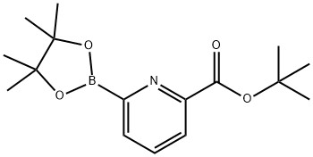 6-(TERT-BUTOXYCARBONYL)PYRIDINE-2-BORONIC ACID PINACOL ESTER Struktur