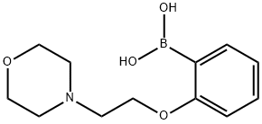 2-(2-Morpholinoethoxy)phenylboronic acid Struktur