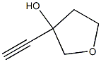 3-Ethynyl-tetrahydro-furan-3-ol Struktur