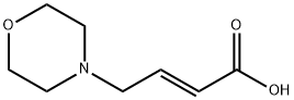 (E)-4-Morpholinobut-2-enoic acid Struktur