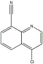 4-Chloro-quinoline-8-carbonitrile Struktur