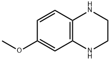 1,2,3,4-tetrahydro-6-Methoxyquinoxaline Struktur