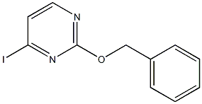 2-(benzyloxy)-4-iodopyrimidine Struktur