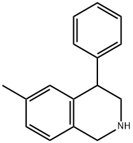 6-Methyl-4-phenyl-1,2,3,4-tetrahydroisoquinoline Struktur