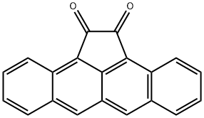 Cyclopenta[fg]tetracene-1,2-dione Struktur