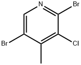 2,5-DibroMo-3-chloro-4-Methylpyridine Struktur