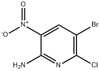 5-BroMo-6-chloro-3-nitropyridin-2-aMine Struktur