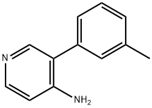 3-M-tolylpyridin-4-aMine Struktur