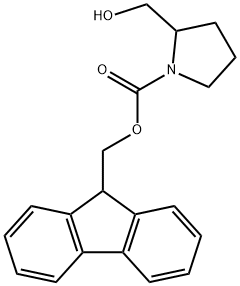 (9H-Fluoren-9-yl)Methyl 2-(hydroxyMethyl)pyrrolidine-1-carboxylate Struktur