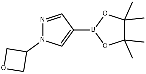 1-(3-Oxetanyl)-1H-pyrazole-4-boronic acid pinacol ester Struktur