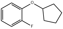 1-Cyclopentyloxy-2-fluoro-benzene Struktur