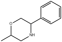 2-Methyl-5-phenylMorpholine Struktur