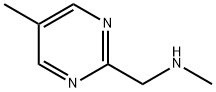 N-Methyl-1-(5-MethylpyriMidin-2-yl)MethanaMine Struktur