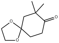 7,7-diMethyl-1,4-dioxaspiro[4.5]decan-8-one Struktur