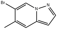 6-BroMo-5-Methylpyrazolo[1,5-a]pyridine Struktur