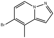 5-BroMo-4-Methylpyrazolo[1,5-a]pyridine Struktur