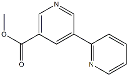 Methyl [2,3'-bipyridine]-5'-carboxylate Struktur