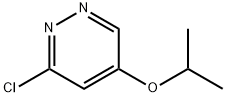 3-chloro-5-isopropoxypyridazine Struktur