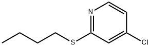 2-(butylthio)-4-chloropyridine Struktur