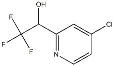 1-(4-chloropyridin-2-yl)-2,2,2-trifluoroethanol Struktur