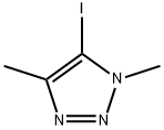 5-iodo-1,4-diMethyl-1H-1,2,3-triazole Struktur