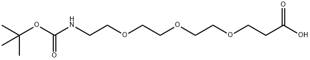 Boc-9-AMino-4,7-Dioxanonanoic acid|N-叔丁氧羰基-三聚乙二醇-羧酸