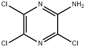 3,5,6-trichloropyrazin-2-aMine Struktur