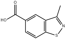 3-Methylbenzo[d]isothiazole-5-carboxylic acid Struktur