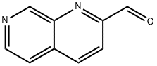 1,7-Naphthyridine-2-carbaldehyde Struktur