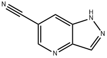 1H-Pyrazolo[4,3-b]pyridine-6-carbonitrile Struktur