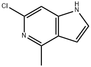 1H-?Pyrrolo[3,?2-?c]?pyridine, 6-?chloro-?4-?methyl- Struktur