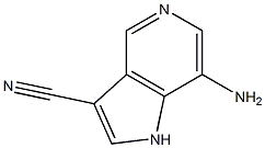 7-AMino-3-cyano-5-azaindole Struktur