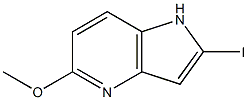 2-Iodo-5-Methoxy-4-azaindole Struktur