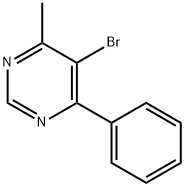 5-BroMo-4-Methyl-6-phenylpyriMidine Struktur