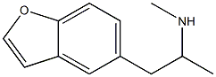 (1-(benzofuran-5-yl)-N-Methylpropan-2-aMine Struktur