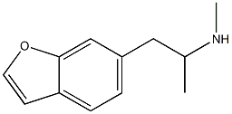 1-(1-benzofuran-6-yl)-N-Methylpropan-2-aMine Struktur