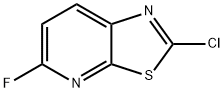 2-Chloro-5-fluoro-thiazolo[5,4-b]pyridine Struktur