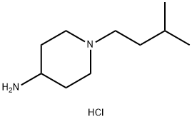 1-(3-Methylbutyl)piperidin-4-aMine, HCl Struktur