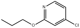 4-chloro-2-propoxypyridine Struktur