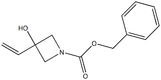 benzyl 3-hydroxy-3-vinylazetidine-1-carboxylate Struktur