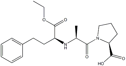 マレイン酸(R,S,S)-エナラプリル 化學(xué)構(gòu)造式