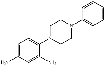 4-(4-Phenyl-1-piperazinyl)-1,3-benzenediamine Struktur