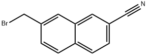 7-(BroMoMethyl)-2-naphthonitrile Struktur