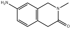 7-aMino-2-Methyl-1,2-dihydroisoquinolin-3(4H)-one Struktur