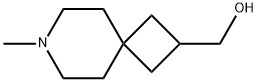 7-Methyl-7-Azaspiro[3.5]nonane-2-Methanol Struktur