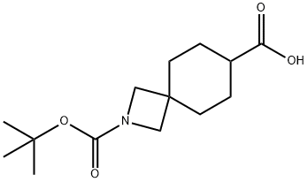 2-Boc-2-azaspiro[3.5]nonane-7-carboxylic acid Struktur