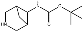 6-(Boc-aMino)-3-azabicyclo[3.1.1]heptane Struktur