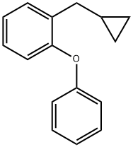 1-(CyclopropylMethyl)-2-phenoxybenzene Struktur